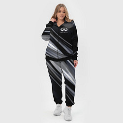 Женский 3D-костюм Infiniti, цвет: 3D-черный — фото 2