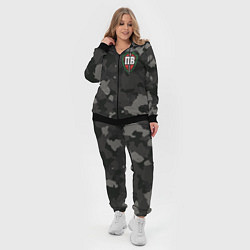 Женский 3D-костюм Пограничные войска, цвет: 3D-черный — фото 2