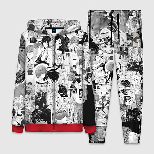 Женский костюм Тетрадь смерти / 3D-Красный – фото 1