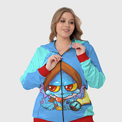 Женский 3D-костюм Сларк Dota 2, цвет: 3D-красный — фото 2