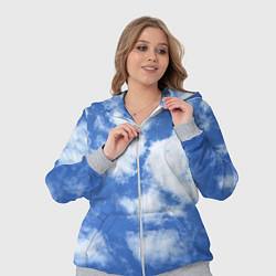 Женский 3D-костюм ОБЛАКА, цвет: 3D-меланж — фото 2