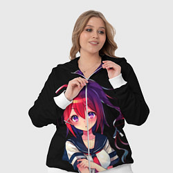 Женский 3D-костюм ДЕВОЧКА АНИМЕ, цвет: 3D-белый — фото 2