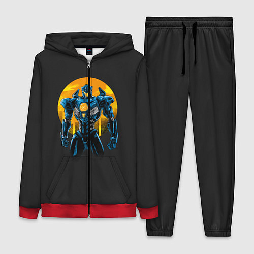 Женский костюм Titan Avenger / 3D-Красный – фото 1