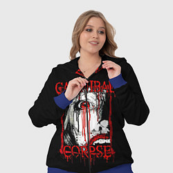 Женский 3D-костюм Cannibal Corpse 2, цвет: 3D-синий — фото 2