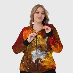 Женский 3D-костюм Огненный Лис, цвет: 3D-черный — фото 2