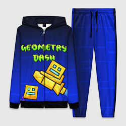 Женский 3D-костюм Geometry Dash, цвет: 3D-черный