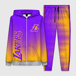 Женский 3D-костюм LOS ANGELES LAKERS ЛЕЙКЕРС, цвет: 3D-меланж