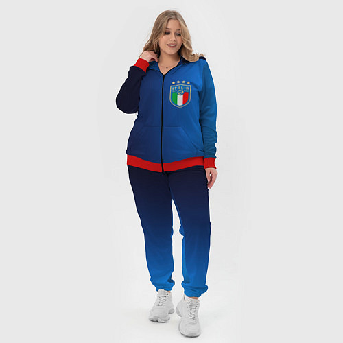 Женский костюм Сборная Италии / 3D-Красный – фото 4