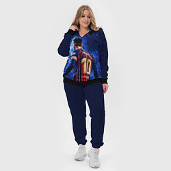 Женский 3D-костюм Leo Messi Лео Месси 10, цвет: 3D-черный — фото 2