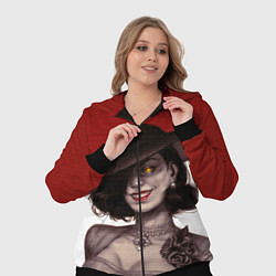 Женский 3D-костюм Леди Димитреску из Резидента, цвет: 3D-черный — фото 2