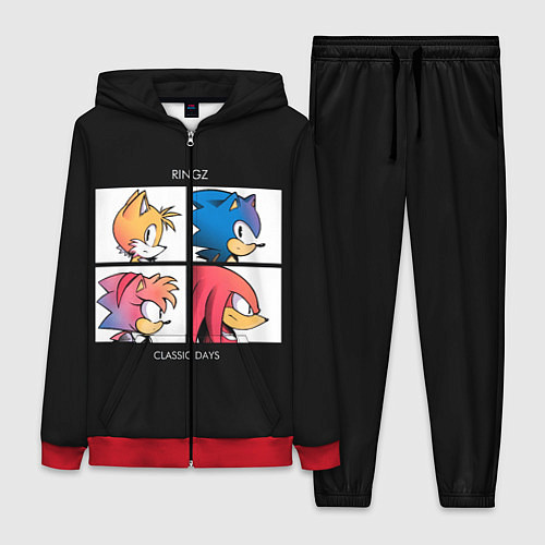 Женский костюм Ringz band / 3D-Красный – фото 1