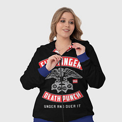 Женский 3D-костюм Five Finger Death Punch 5FDP, цвет: 3D-синий — фото 2