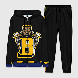 Женский 3D-костюм BOSTON BRUINS, цвет: 3D-синий