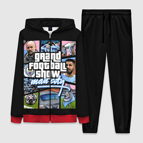 Женский костюм Мансити в стиле гта манчестер / 3D-Красный – фото 1