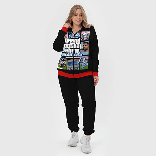 Женский костюм Мансити в стиле гта манчестер / 3D-Красный – фото 4