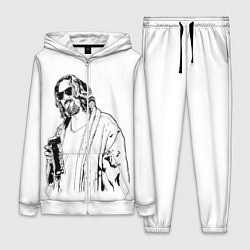 Женский 3D-костюм Большой Лебовски Big Lebowski, цвет: 3D-белый