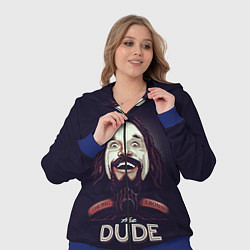 Женский 3D-костюм Большой Лебовский The Dude, цвет: 3D-синий — фото 2