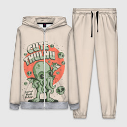 Женский 3D-костюм Милый Ктулху, цвет: 3D-меланж