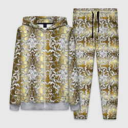 Женский костюм Versace gold & white