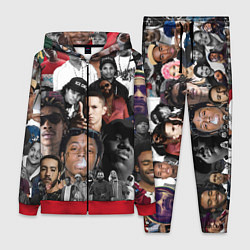 Женский 3D-костюм Короли Рэпа KING RAP, цвет: 3D-красный