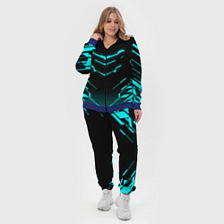 Женский 3D-костюм DEAD SPACE АЙЗЕК КЛАРК, цвет: 3D-синий — фото 2