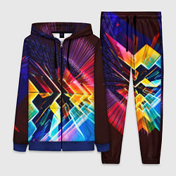 Женский костюм Цифровая радуга