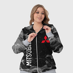 Женский 3D-костюм MITSUBISHI ОГОНЬ, цвет: 3D-меланж — фото 2