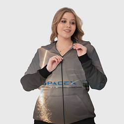 Женский 3D-костюм SpaceX Dragon 2, цвет: 3D-черный — фото 2