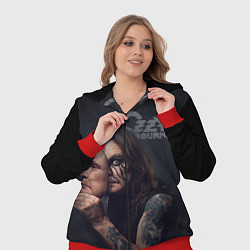 Женский 3D-костюм Ozzy Osbourne, цвет: 3D-красный — фото 2