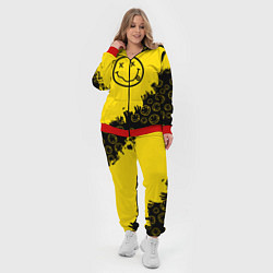 Женский 3D-костюм Nirvana Smile Нирвана Рваный Паттерн, цвет: 3D-красный — фото 2