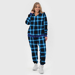 Женский 3D-костюм Неоновая искра, цвет: 3D-синий — фото 2