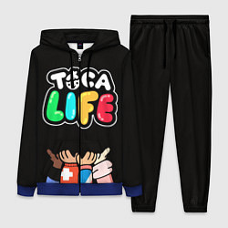 Женский 3D-костюм Toca Life: Friends, цвет: 3D-синий