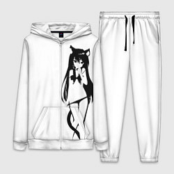 Женский костюм Чб Неко в лифчике