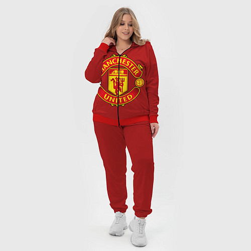Женский костюм Manchester United F C / 3D-Красный – фото 4