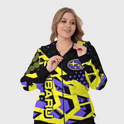 Женский 3D-костюм Subaru Cубару, цвет: 3D-черный — фото 2