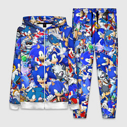 Женский костюм SONIC СИНИЙ ЁЖ СОНИК