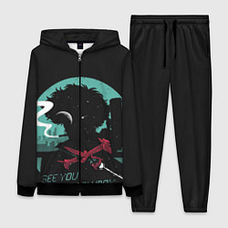 Женский 3D-костюм Ковбой Бибоп, цвет: 3D-черный