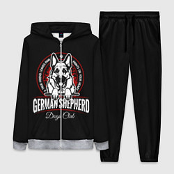 Женский 3D-костюм Немецкая Овчарка German Shepherd -1, цвет: 3D-меланж