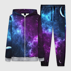 Женский 3D-костюм NEON GALAXY НЕОНОВЫЙ КОСМОС, цвет: 3D-меланж