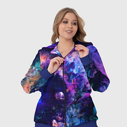 Женский 3D-костюм НЕОНОВЫЕ КОСМОС NEON SPACE, цвет: 3D-синий — фото 2
