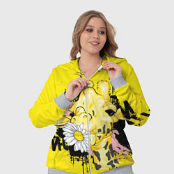 Женский 3D-костюм Жирафа с герберой, цвет: 3D-меланж — фото 2
