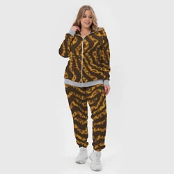 Женский 3D-костюм Шкура тигра леопарда гибрид, цвет: 3D-меланж — фото 2
