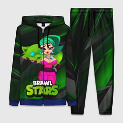 Женский 3D-костюм LOLA BRAWLSTARS dark green, цвет: 3D-синий