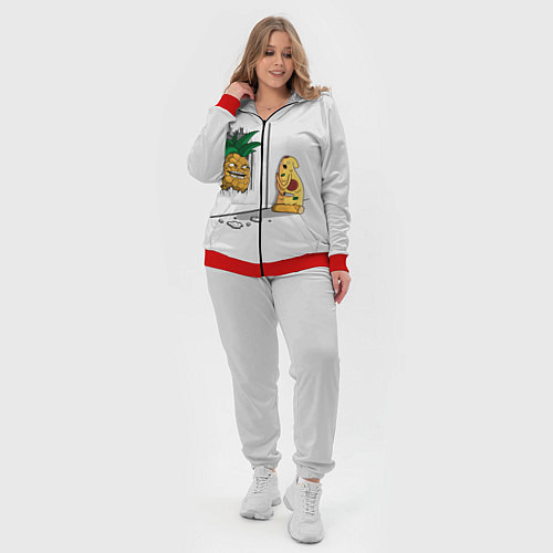 Женский костюм HERES PINEAPPLE! / 3D-Красный – фото 4