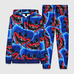 Женский 3D-костюм УЖАСНОЕ ЛИЦО ХАГГИ ВАГГИ, цвет: 3D-синий
