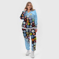 Женский 3D-костюм МАНЧЕСТЕР СИТИ MANCHESTER CITY, цвет: 3D-меланж — фото 2