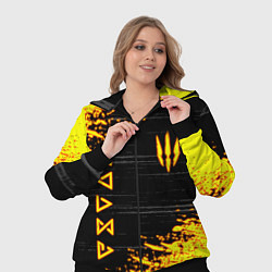 Женский 3D-костюм The Witcher Neon, цвет: 3D-черный — фото 2