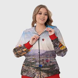 Женский 3D-костюм Воздушные Шары!, цвет: 3D-красный — фото 2
