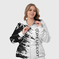 Женский 3D-костюм Peugeot Распылитель, цвет: 3D-белый — фото 2