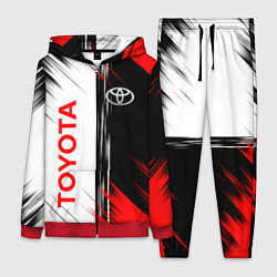 Женский 3D-костюм Toyota Sport Auto, цвет: 3D-красный